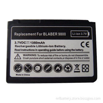 3.7V/1350mAh mobile phone battery for BlackBerry 9800
